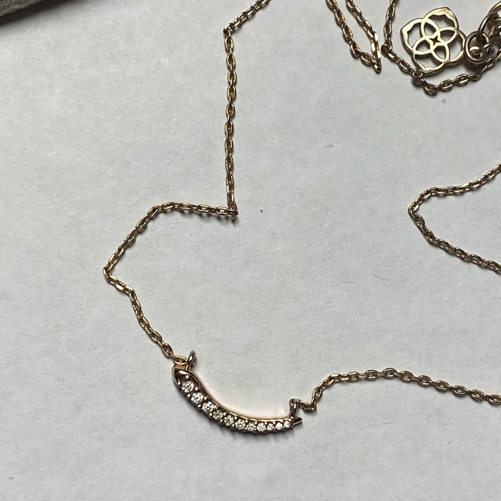 Kendra Scott necklace Rose Gold